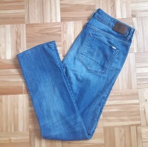 Raw 3301 contour high straight jeans blue 30/32